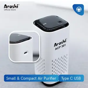 Mobil HEPA Air Purifier dengan Ionizer
