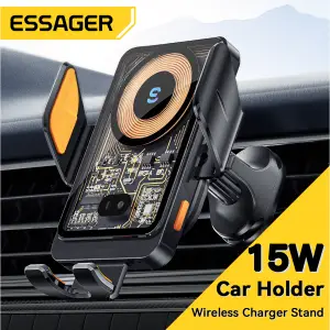 Adaptive Fast Wireless Car Charger dengan Auto-Clamp